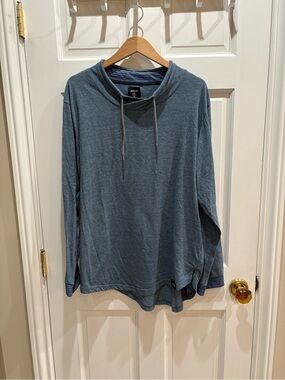 Jason Wu Men's Slate Blue Pullover Shirt